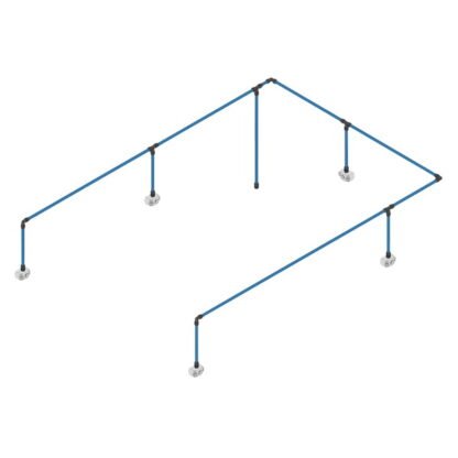 Sealey John Guest® 36m 5- Drop Air Supply System Kit 28mm (5054630578588) CASKIT528