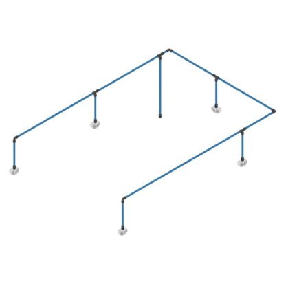 Sealey John Guest® 36m 5- Drop Air Supply System Kit (5054630190414) CASKIT5