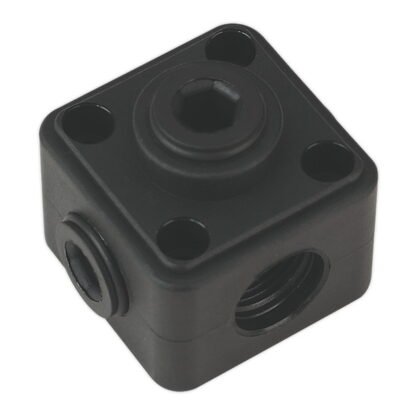 Sealey John Guest® Porting Block 5 x 1/2IN BSP Connection (5024209645324) CASPB