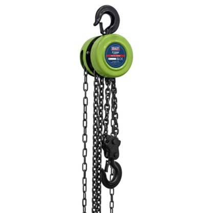 Sealey 2.5m Chain Block 2 Tonne (5054630461132) CB2000E