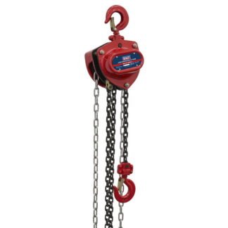 Sealey 2.5m Chain Block 0.5 Tonne (5054630422614) CB500