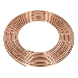 Sealey Brake Pipe Copper Tubing 20 Gauge 3/16IN x 25ft (5054511082869) CBP001