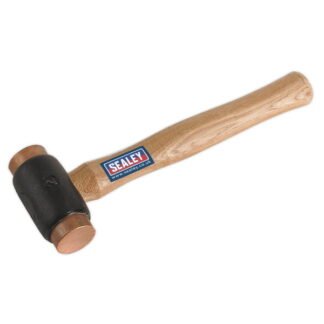 Sealey Premier Copper Faced Hammer with Hickory Shaft 2.75lb (5024209286732) CFH03