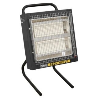 Sealey Ceramic Heater 1.2/2.4kW,110V (5054630060380) CH30110V