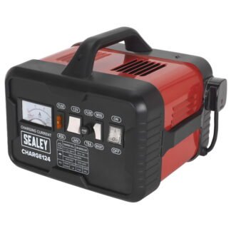 Sealey 12/24V Battery Charger 28A 230V (5051747691070) CHARGE124