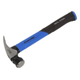 Sealey Premier Claw Hammer with Fibreglass Shaft 20oz (5054511610840) CLHG20
