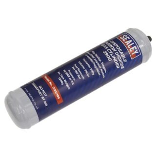 Sealey Disposable Carbon Dioxide Gas Cylinder 390g (5051747630529) CO2/100
