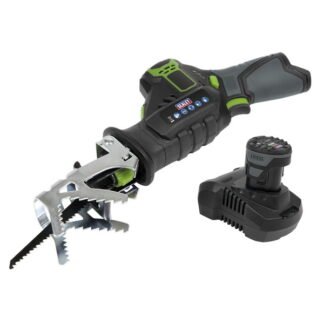 Sealey SV10.8 Series Cordless Reciprocating Saw Kit 10.8V 2Ah (5054630060601) CP108VRS