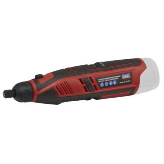 Sealey SV12 Series Cordless Multipurpose Rotary Tool & Engraver Kit 12V 49pc - Body Only (5054511270716) CP1207
