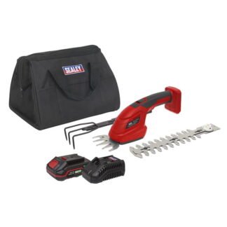 Sealey SV20 Series 3- in- 1 Cordless Garden Tool 20V 2Ah (5054630178924) CP20VGT3KIT1