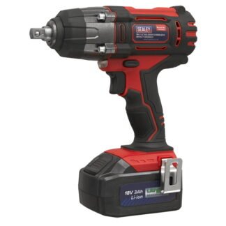 Sealey 1/2IN Sq Drive Cordless Impact Wrench 18V (5054511773521) CP400LI