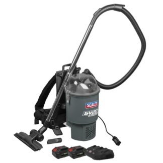 Sealey Cordless Backpack Vacuum Kit SV20 Series 40V (5054630594311) CP40VBVKIT