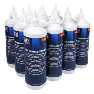 Sealey Compressor Oil 1L - Pack of 12 (5024209061834) CPO/1
