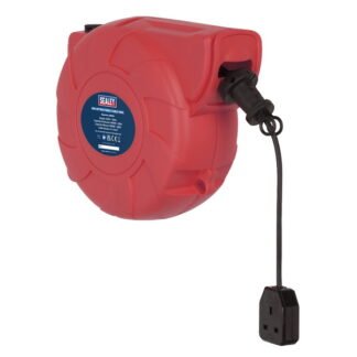 Sealey 15m Retractable Cable Reel System 1 x 230V (5051747480421) CRM151