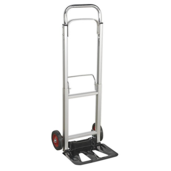 Sealey Aluminium Folding Sack Truck 90kg Capacity (5024209015387) CST980