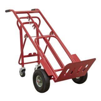 Sealey 3- in- 1 Sack Truck with Pneumatic Tyres 250kg Capacity (5054511585308) CST989