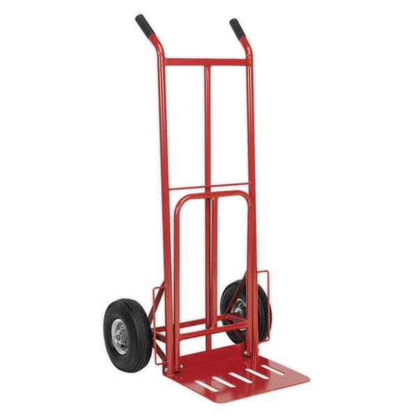 Sealey Folding Sack Truck with Pneumatic Tyres 250kg Capacity (5054511585209) CST990