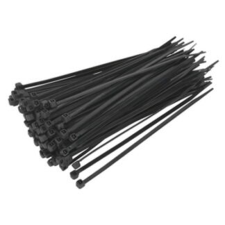 Sealey Cable Tie 150 x 3.6mm, Black - Pack of 100 (5051747879980) CT15036P100