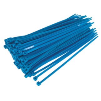 Sealey Cable Tie 200 x 4.4mm, Blue - Pack of 100 (5051747880153) CT20048P100B