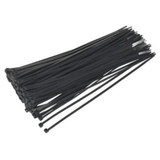 Sealey Cable Tie 300 x 4.8mm, Black - Pack of 100 (5051747880009) CT30048P100