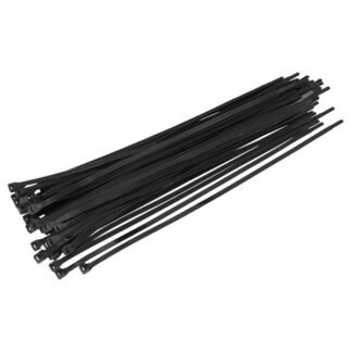 Sealey Cable Tie 450 x 7.6mm, Black - Pack of 50 (5051747880030) CT45076P50