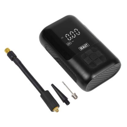 Sealey Tyre Inflator & Power Bank with Worklight Rechargeable (5054630472459) CTI130