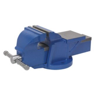 Sealey Professional Heavy- Duty Fixed Base Vice 125mm (5024209118286) CV125XT