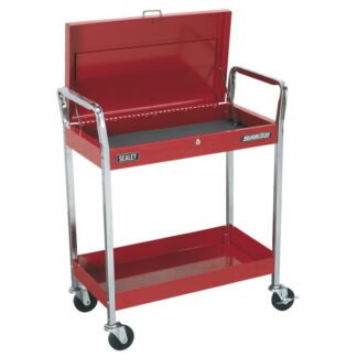 Sealey Superline PRO® Heavy- Duty Trolley with Lockable Top 2- Level (5024209929769) CX104
