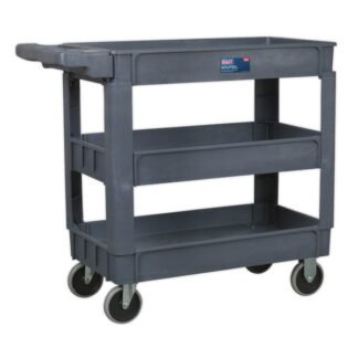 Sealey Composite Heavy- Duty Trolley 3- Level (5051747592650) CX203