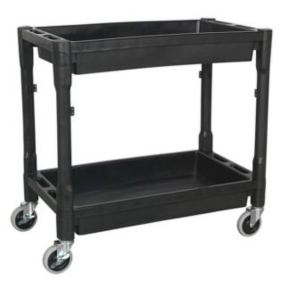 Sealey Composite Heavy- Duty Trolley 2- Level (5054511211795) CX204