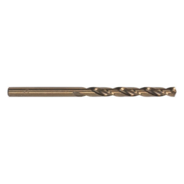Sealey HSS Cobalt Fully Ground Drill Bit 5mm - Pack of 10 (5051747999114) DB050CB