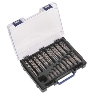 Sealey HSS Fully Ground Drill Bit Assortment 1- 10mm 170pc (5054511001501) DBS170FG