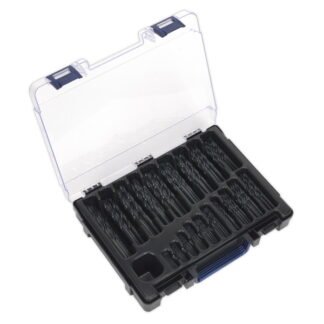 Sealey HSS Roll Forged Drill Bit Assortment 1- 10mm 170pc (5054511039252) DBS170RF