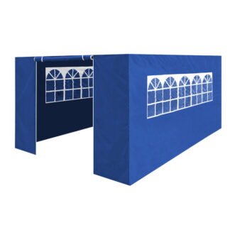 Sealey Dellonda Premium Side Walls/Doors/Windows for Gazebo/Marquee, Fits 3 x 4.5m Models - Blue (5054630075179) DG151