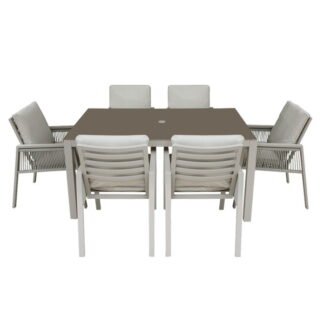 Sealey Dellonda Fusion Outdoor Dining Set 7pc (5056514605069) DG274