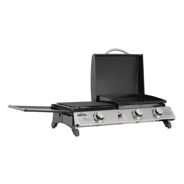 Sealey Dellonda 3 Burner Stainless Steel Portable Gas Plancha/Grill 8.5kW (5054630411885) DG276