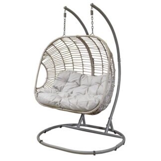 Sealey Dellonda Double Swinging Egg Chair with Cushion (5054511958423) DG61