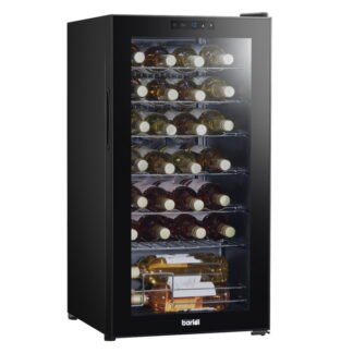 Sealey Baridi 28 Bottle Tabletop Wine Fridge & Cooler (5054511756258) DH10