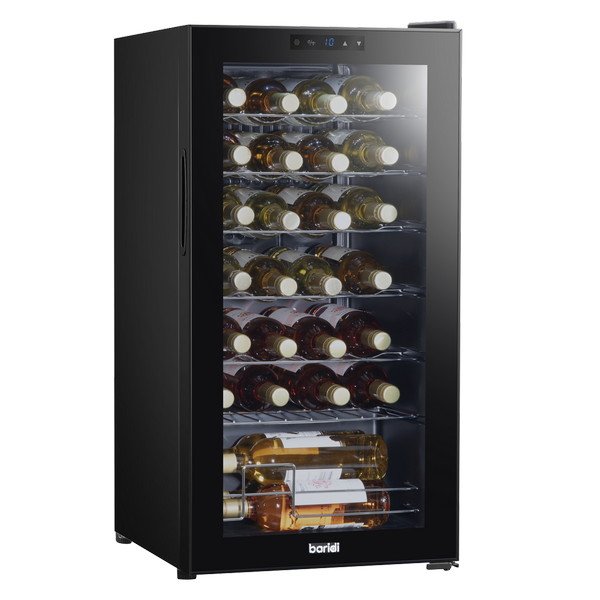 Sealey Baridi 28 Bottle Tabletop Wine Fridge & Cooler (5054511756258) DH10