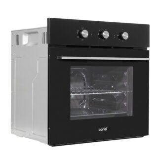 Sealey Baridi Built- In 5- Function Fan Assisted Oven with Timer 60cm, 55L Capacity - Black (5054630475597) DH110
