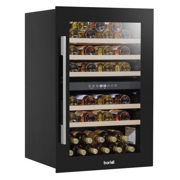 Sealey Baridi 57 Bottle Dual Zone Wine Fridge & Cooler 60cm (5054630534904) DH118