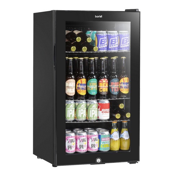Sealey Baridi Wine, Beer & Drinks Fridge 85L Capacity - Black (5054511756241) DH13