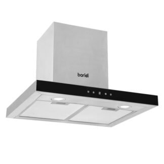 Sealey Baridi T- Shape Chimney Cooker Hood with Carbon Filters 60cm - Stainless Steel (5056514607872) DH130