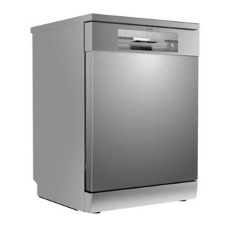 Sealey Baridi Regular Sized Freestanding Dishwasher 60cm Wide 14 Place Settings - Silver (5056514610889) DH167