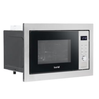 Sealey Baridi Integrated Microwave Oven with Grill 25L Capacity 900W - Stainless Steel (5056514612876) DH197