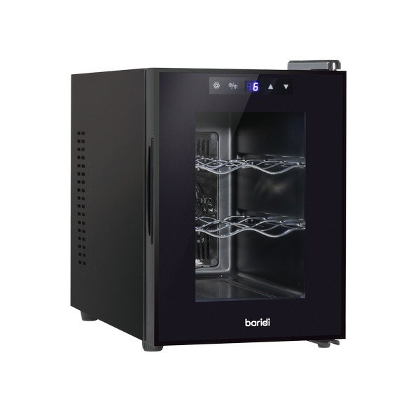 Sealey Baridi 6 Bottle Tabletop Wine Fridge & Cooler (5056514616195) DH217