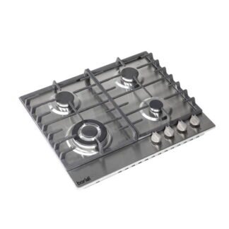 Sealey Baridi Gas Hob with 4 Cooking Zones 60cm - Stainless Steel (5056514618052) DH225