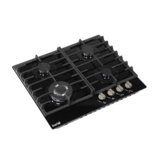 Sealey Baridi Gas Hob with 4 Cooking Zones 60cm - Black (5056514618069) DH226