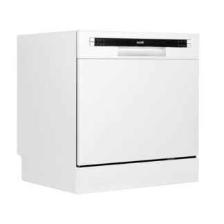 Sealey Baridi Tabletop Dishwasher 8 Place Settings 8L Capacity - White (5054630086922) DH86