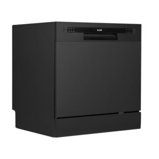 Sealey Baridi Tabletop Dishwasher 8 Place Settings 8L Capacity - Black (5054630087073) DH88